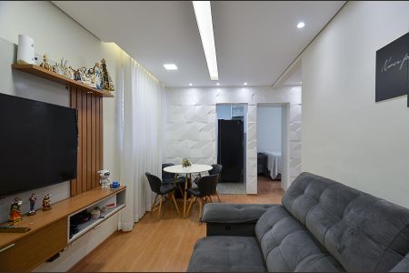 Sala Ambientes de apartamento à venda com 2 quartos, 61m² em Santa Efigênia, Belo Horizonte