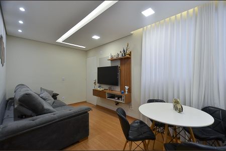 Sala Ambientes de apartamento à venda com 2 quartos, 61m² em Santa Efigênia, Belo Horizonte