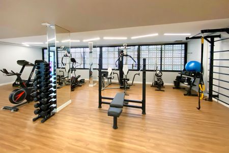 Apartamento à venda com 132m², 4 quartos e 2 vagasÁrea comum - Academia