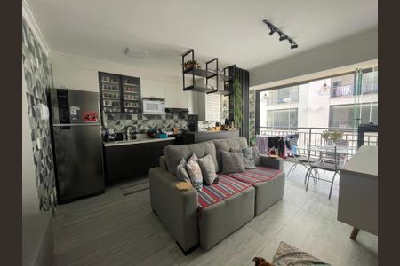 Sala de apartamento para alugar com 2 quartos, 56m² em Jardim Recanto Suave, Cotia