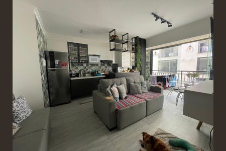 Sala de apartamento para alugar com 2 quartos, 56m² em Jardim Recanto Suave, Cotia