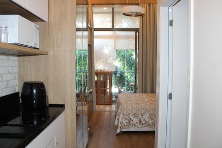 Cozinha - studio de kitnet/studio para alugar com 1 quarto, 25m² em Vila Mariana, São Paulo
