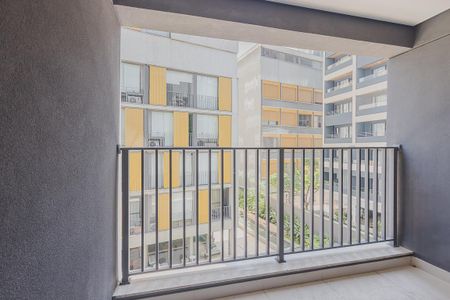 Studio à venda com 24m², 1 quarto e sem vagaVaranda
