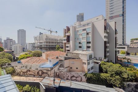 Vista da Varanda de kitnet/studio à venda com 1 quarto, 25m² em Sumarezinho, São Paulo