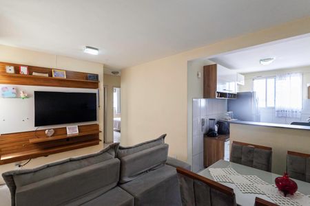 Sala de apartamento para alugar com 3 quartos, 58m² em Arpoador, Contagem