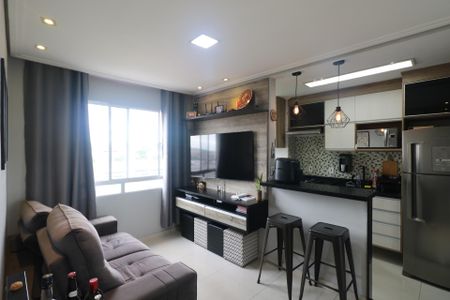 Sala de apartamento à venda com 2 quartos, 42m² em Canhema, Diadema
