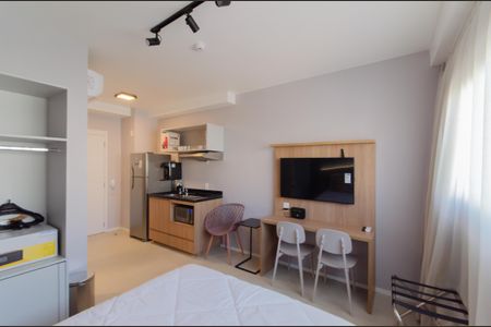 Studio à venda com 24m², 1 quarto e sem vagaSala/Quarto