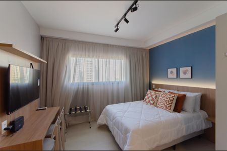 Sala/Quarto de kitnet/studio para alugar com 1 quarto, 24m² em Vila Mariana, São Paulo