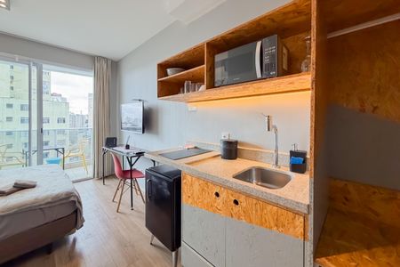 Studio para alugar com 37m², 1 quarto e sem vagaCozinha