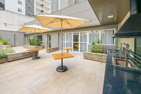 Studio para alugar com 37m², 1 quarto e sem vagaChurrasqueira