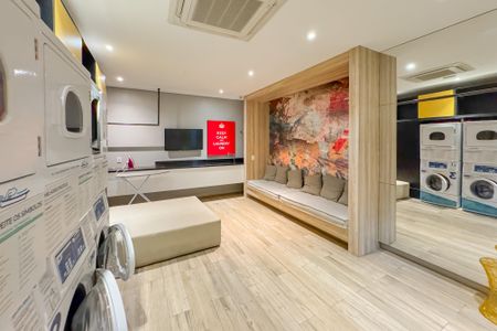 Studio para alugar com 37m², 1 quarto e sem vagaLavanderia