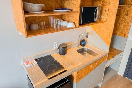 Studio para alugar com 37m², 1 quarto e sem vagaCozinha