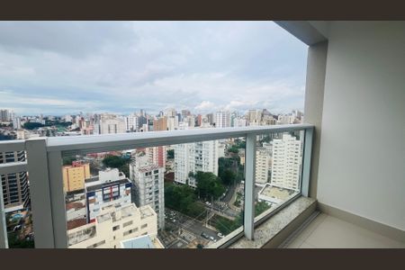 Varanda da Sala/Cozinha de apartamento para alugar com 1 quarto, 41m² em Centro, Campinas