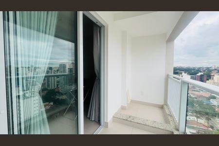 Varanda da Sala/Cozinha de apartamento para alugar com 1 quarto, 41m² em Centro, Campinas