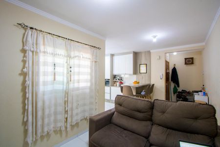 Sala de apartamento à venda com 2 quartos, 87m² em Vila Guarani, Santo André