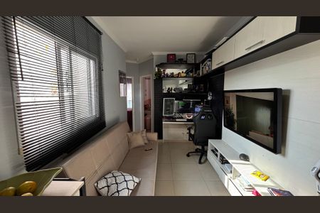 Sala de apartamento para alugar com 2 quartos, 96m² em Jardim Santo André, Santo André