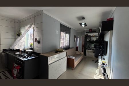 Sala de apartamento para alugar com 2 quartos, 96m² em Jardim Santo André, Santo André