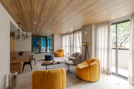 Studio para alugar com 40m², 2 quartos e sem vagaÁrea comum - Salão de festas