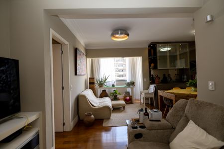 Sala de apartamento à venda com 3 quartos, 110m² em Alphaville, Barueri