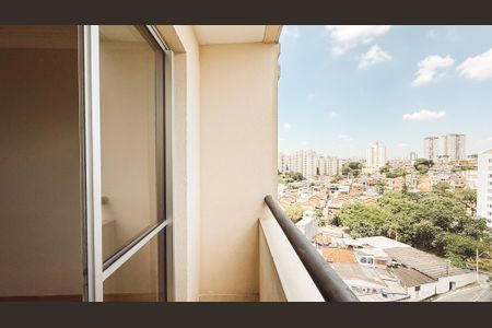 Varanda da Sala de apartamento para alugar com 2 quartos, 48m² em Vila Roque, São Paulo