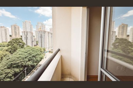 Varanda da Sala de apartamento para alugar com 2 quartos, 48m² em Vila Roque, São Paulo