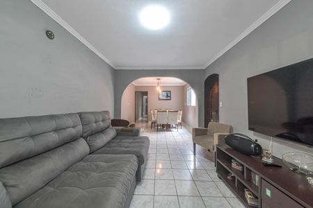 Sala de casa para alugar com 3 quartos, 125m² em Jardim Casablanca, São Paulo