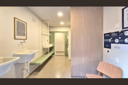 Apartamento para alugar com 26m², 1 quarto e sem vagaLavanderia