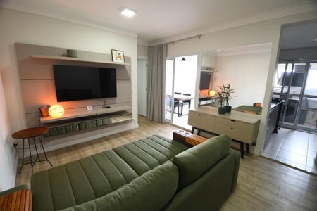 Sala de apartamento para alugar com 1 quarto, 55m² em Cambuí, Campinas