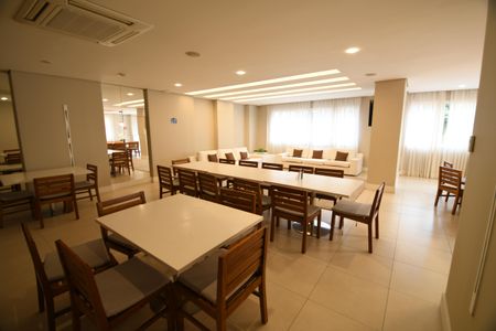 Apartamento para alugar com 55m², 1 quarto e 1 vagaÁrea comum - Salão de festas