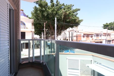 Varanda da Suíte 1 de casa à venda com 2 quartos, 97m² em Vila Alpina, São Paulo
