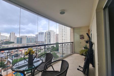 Varanda da Sala de apartamento à venda com 3 quartos, 95m² em Vila Prudente, São Paulo