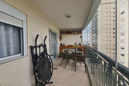 Varanda da Sala de apartamento à venda com 3 quartos, 95m² em Vila Prudente, São Paulo