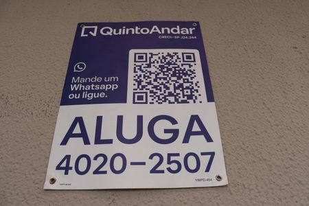 Studio para alugar com 43m², 2 quartos e 1 vagaPlaca