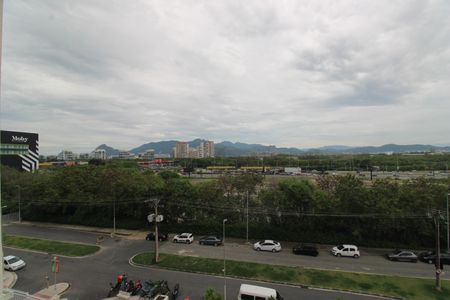 Sala - Varanda de apartamento para alugar com 1 quarto, 42m² em Barra da Tijuca, Rio de Janeiro