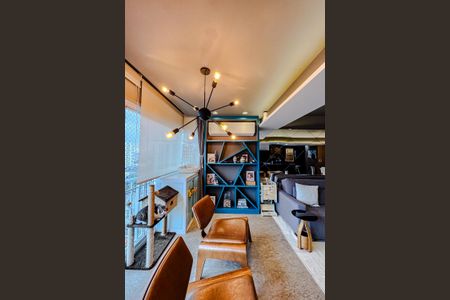 Varanda da Sala de apartamento à venda com 2 quartos, 92m² em Vila Regente Feijó, São Paulo