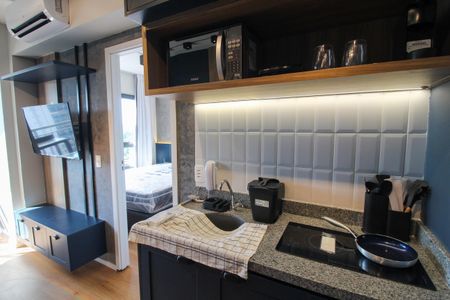 Apartamento para alugar com 28m², 1 quarto e sem vaga Apartamento para alugar com 28m², 1 quarto e sem vagaCozinha