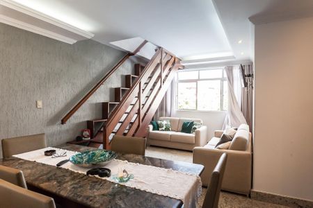 sala de apartamento à venda com 3 quartos, 170m² em Jaraguá, Belo Horizonte