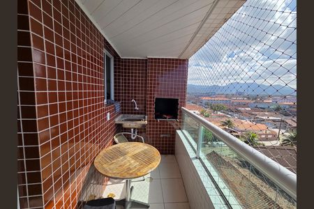 Varanda de apartamento para alugar com 1 quarto, 42m² em Guilhermina, Praia Grande