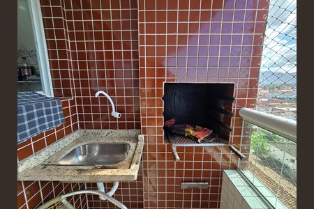 Varanda de apartamento para alugar com 1 quarto, 42m² em Guilhermina, Praia Grande