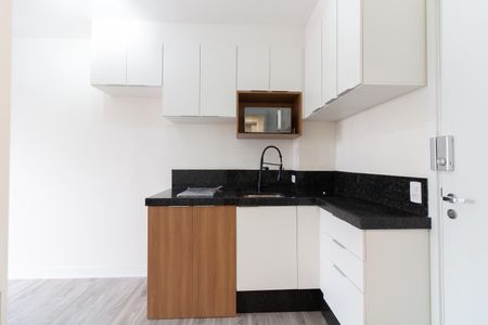Sala - Cozinha de apartamento para alugar com 1 quarto, 32m² em Butantã, São Paulo