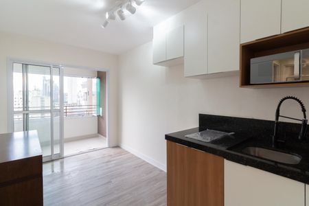 Sala - Cozinha de apartamento para alugar com 1 quarto, 32m² em Butantã, São Paulo