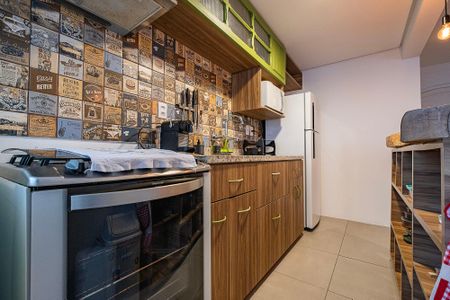 Sala/Cozinha de apartamento para alugar com 3 quartos, 55m² em Pinheiros, São Paulo