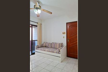 Sala de apartamento para alugar com 1 quarto, 47m² em Nova Mirim, Praia Grande
