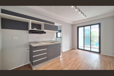 Sala/Cozinha de apartamento para alugar com 1 quarto, 44m² em Perdizes, São Paulo