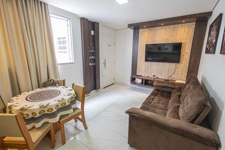 sala de apartamento para alugar com 2 quartos, 54m² em Planalto, Belo Horizonte
