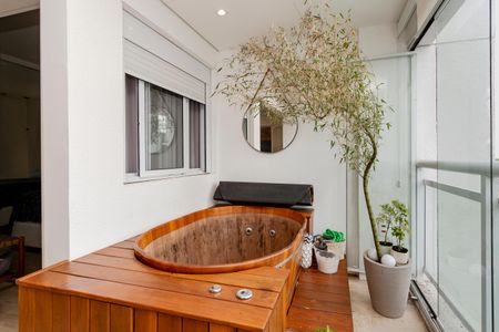 Varanda de apartamento à venda com 1 quarto, 53m² em Cidade Monções, São Paulo