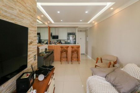 Sala de apartamento à venda com 3 quartos, 69m² em Campestre, São Caetano do Sul