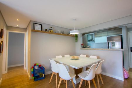 Sala de apartamento à venda com 2 quartos, 70m² em Vila Valparaíso, Santo André