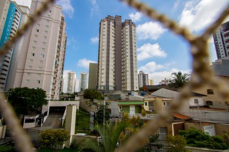 Vista da varanda de apartamento à venda com 2 quartos, 70m² em Vila Valparaíso, Santo André