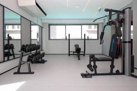 Studio para alugar com 25m², 1 quarto e sem vaga Studio para alugar com 25m², 1 quarto e sem vagaAcademia